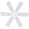 Westinghouse Petite 30" 6-Blade Wht Indoor Ceiling Fan w/Dimmable LED Light Fixture 7230800 - alternate 6